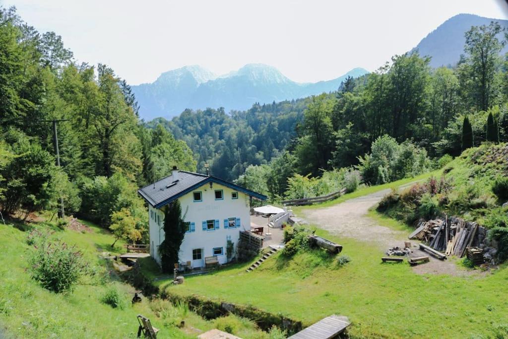 Alte Muehle Mit Wunderbarem Bergblick Villa Ramsau bei Berchtesgaden Dış mekan fotoğraf