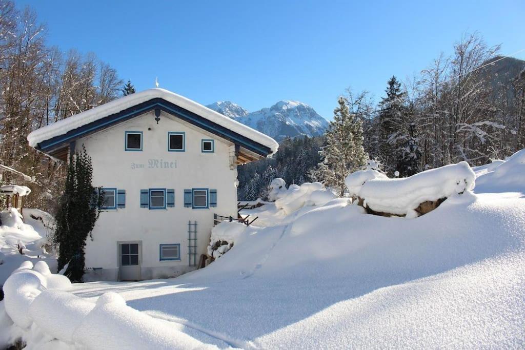 Alte Muehle Mit Wunderbarem Bergblick Villa Ramsau bei Berchtesgaden Dış mekan fotoğraf